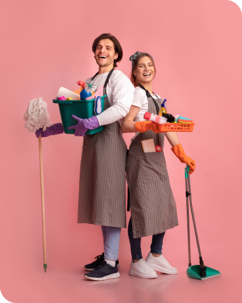 Experienced cleaners